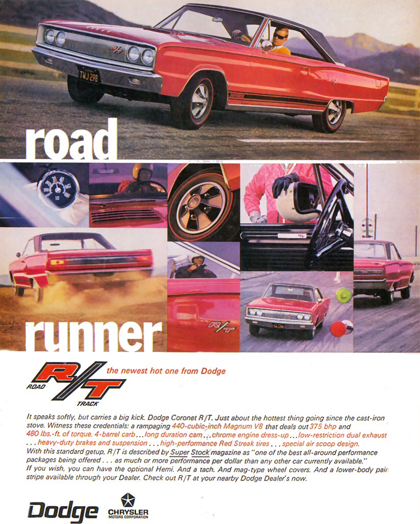 1967 Dodge Auto Advertising